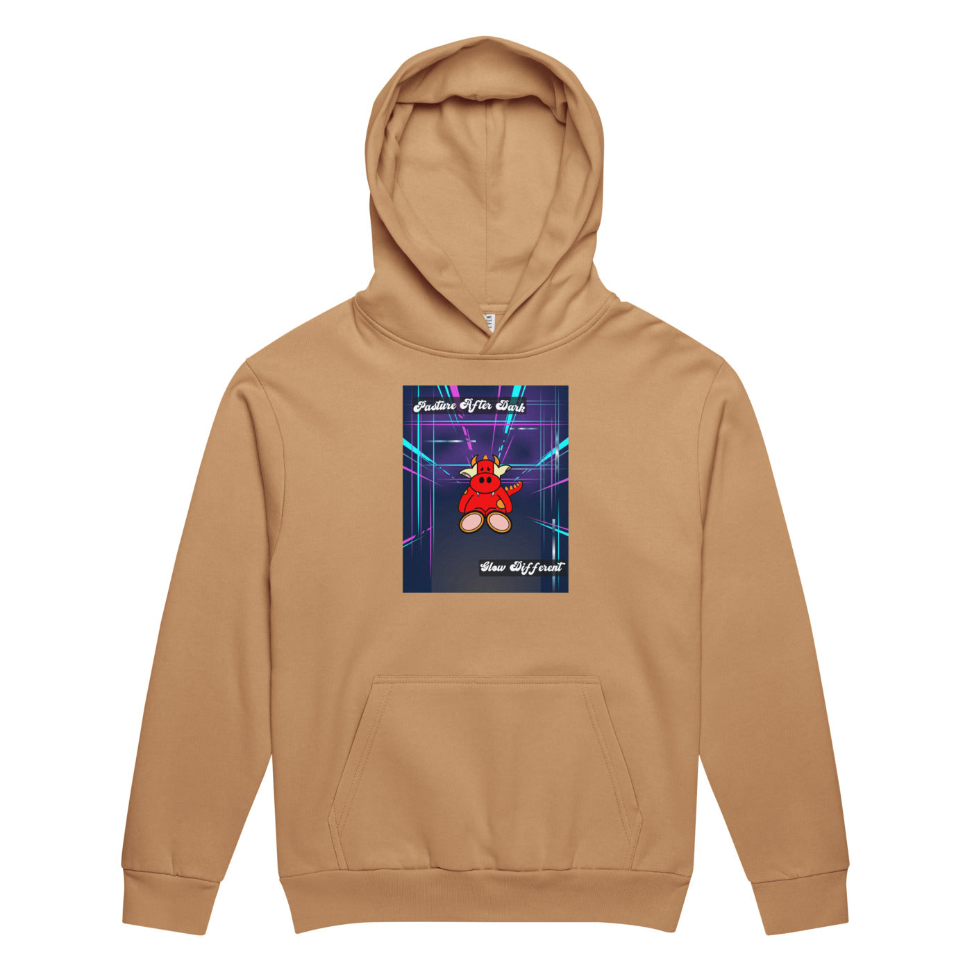 Pocket Cows Unisex Urban Hoodie Garment Dyed — Design 273