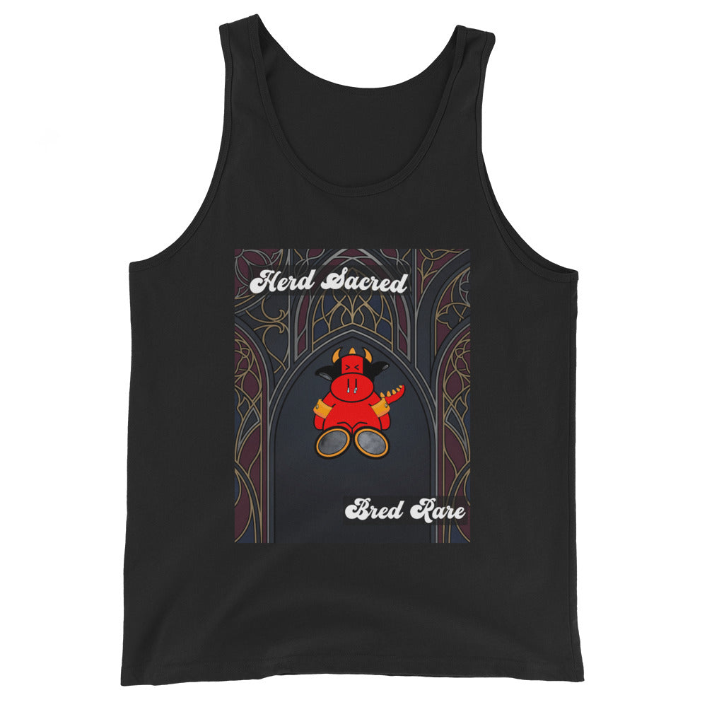 Pocket Cows Unisex Staple Tank Top — Design 267