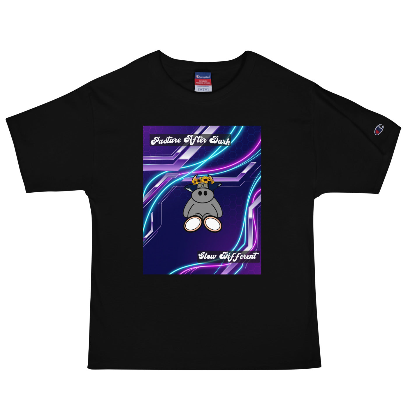 Pocket Cows Men's Heritage T-Shirt — Design 251