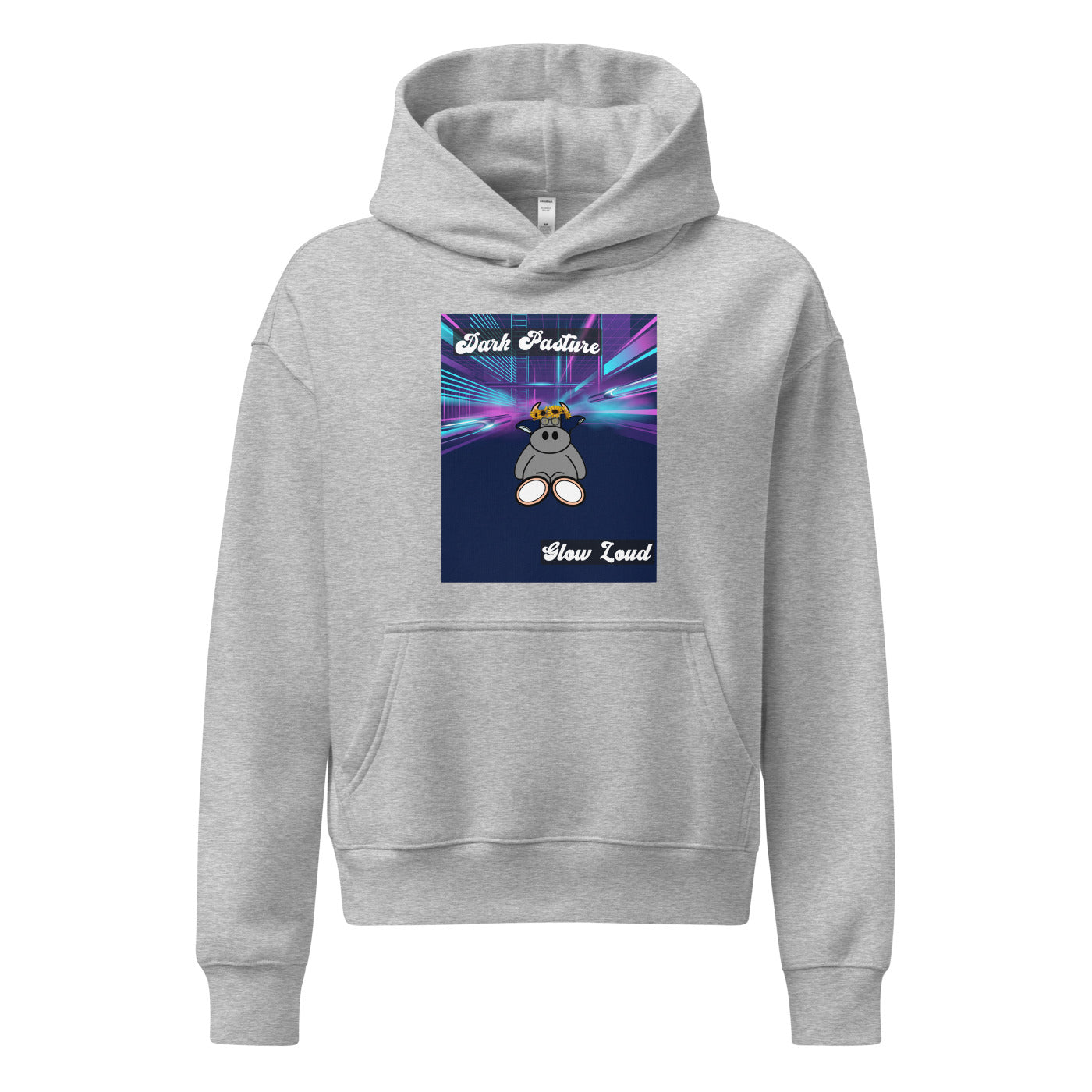 Pocket Cows Women's Relax Hoodie — Design 255