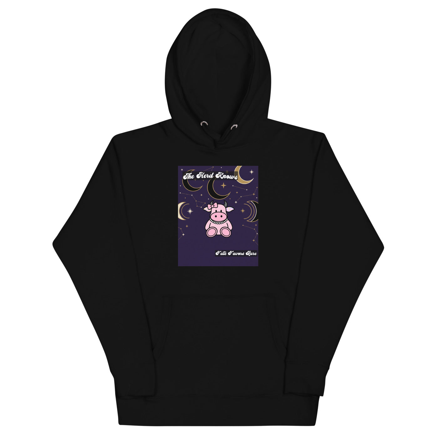 Pocket Cows Hoodie — Written In The Herd — Design 219