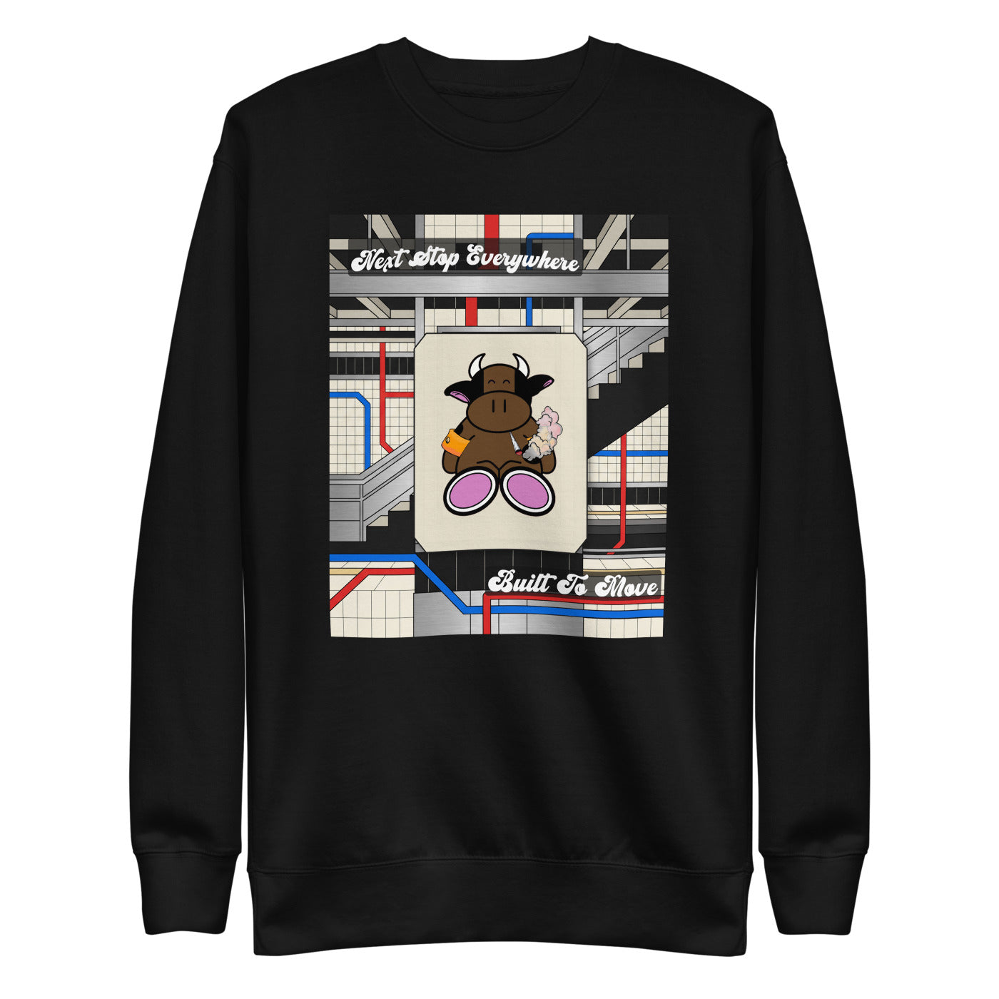 Move Different — Premium Crewneck