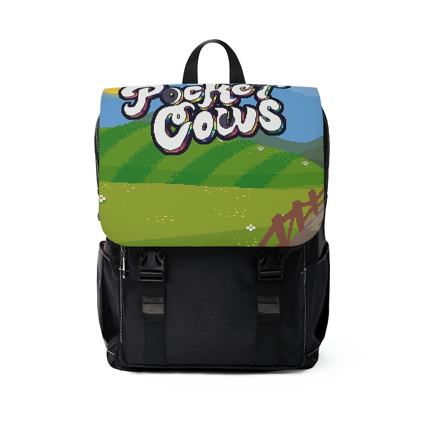 Unisex Casual Shoulder Backpack