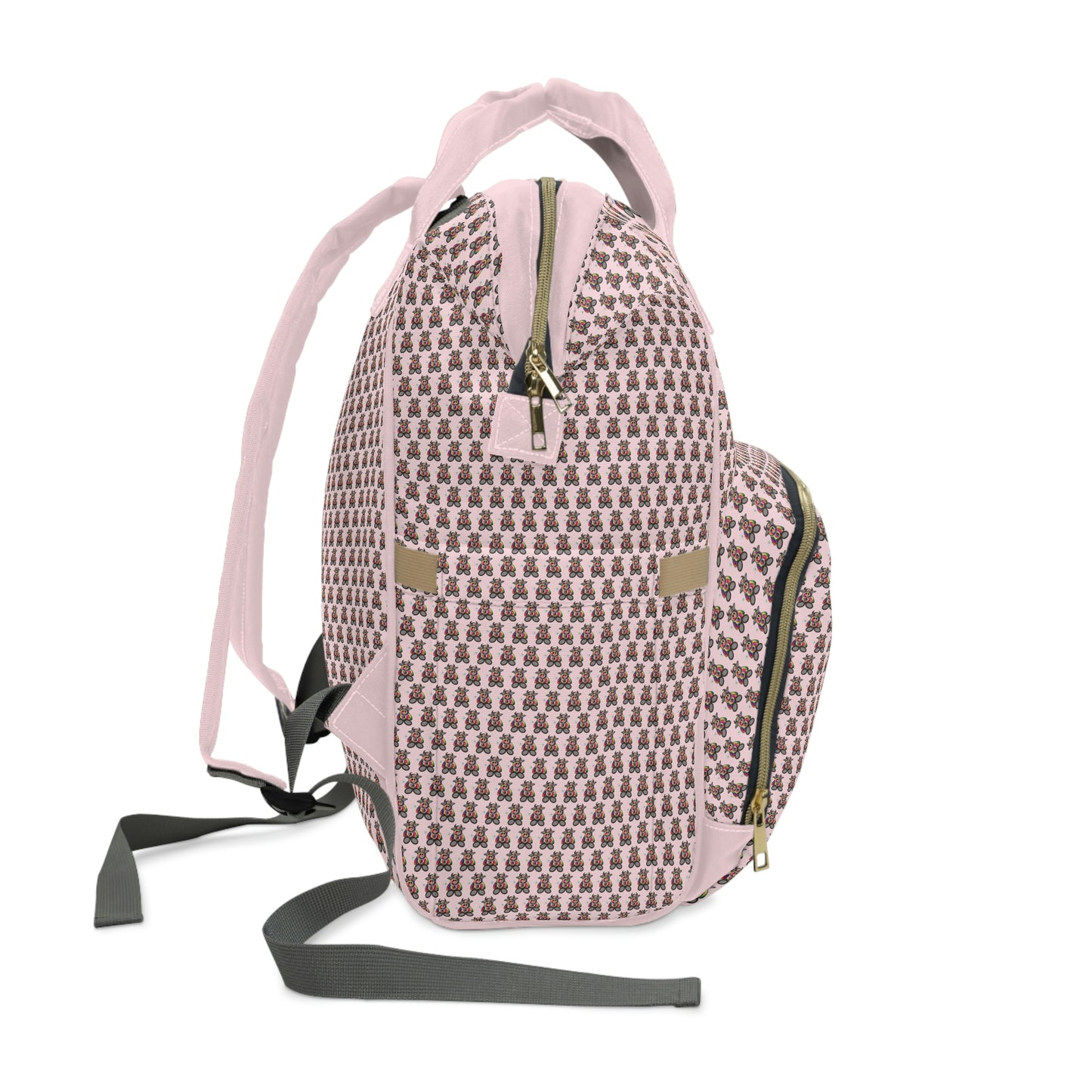 Pink Multifunctional Backpack
