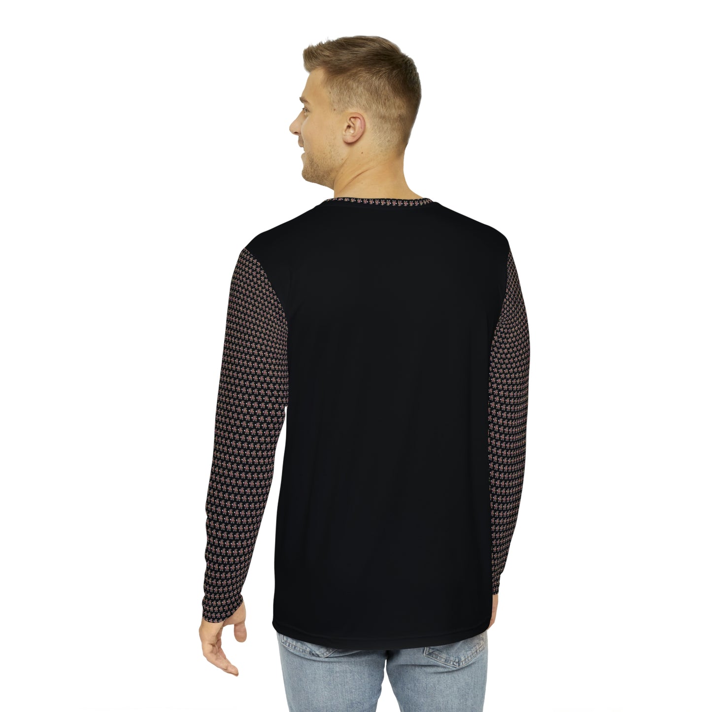 Pattern Men's Long Sleeve AOP Shirt