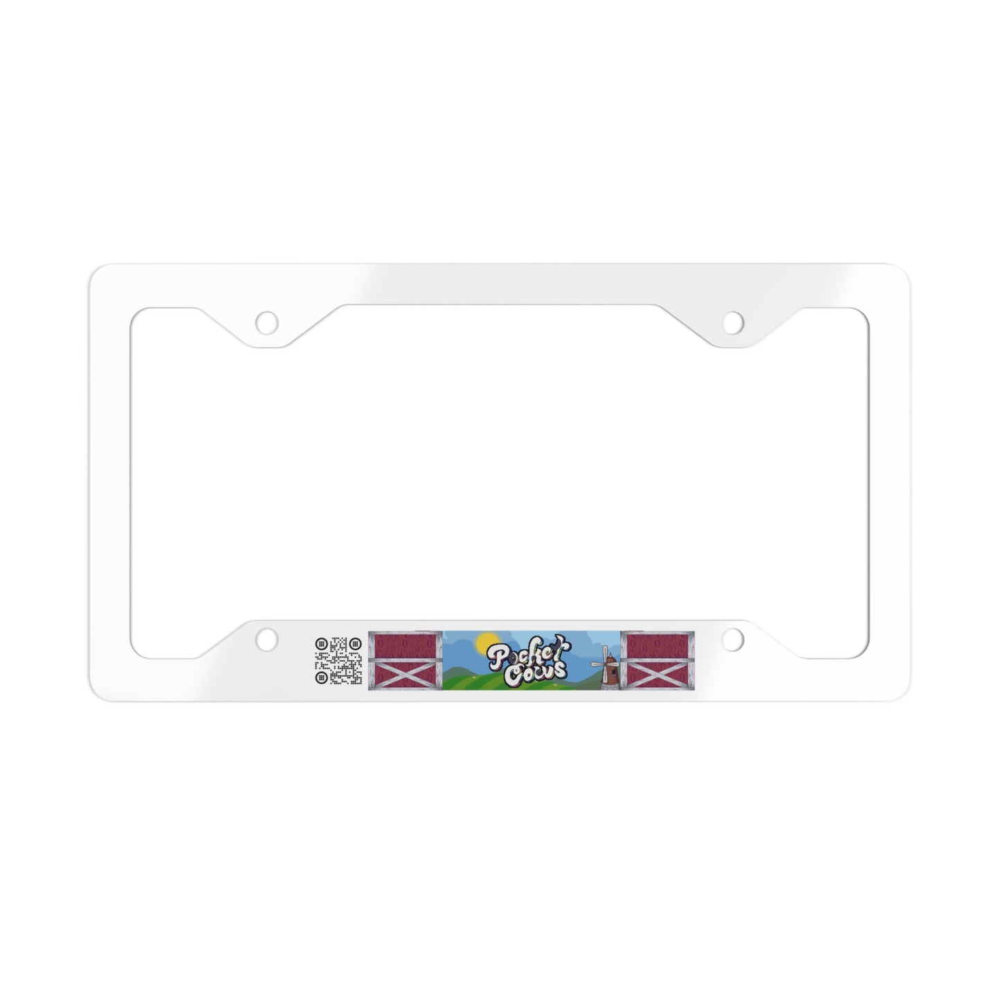 Metal License Plate Frame