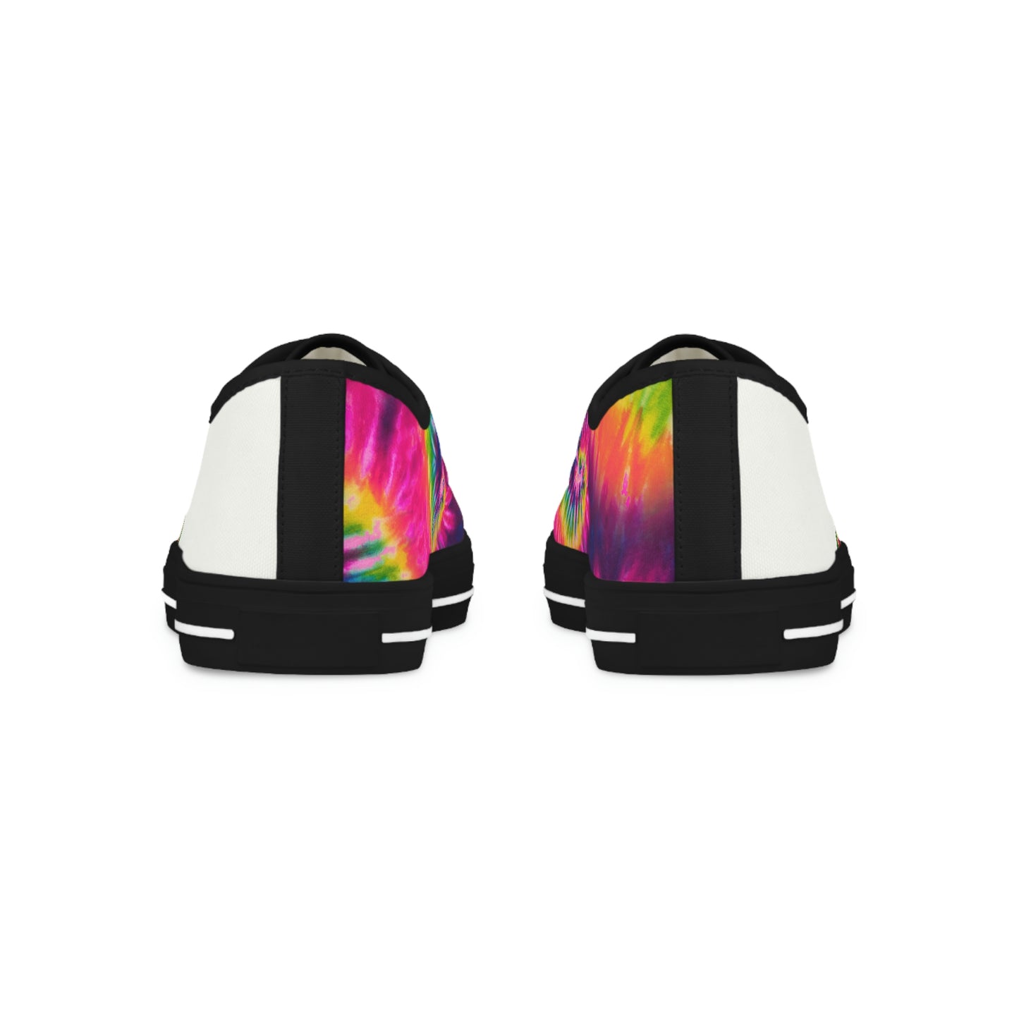 Tie Dye Men's Low Top Sneakers