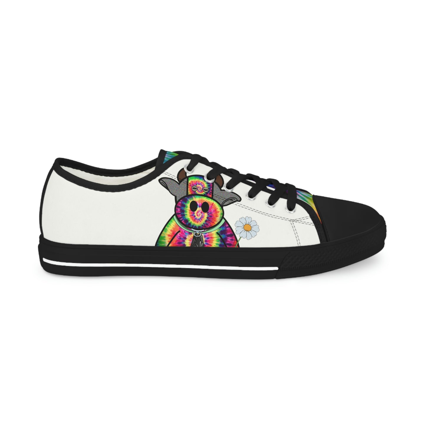 Tie Dye Men's Low Top Sneakers
