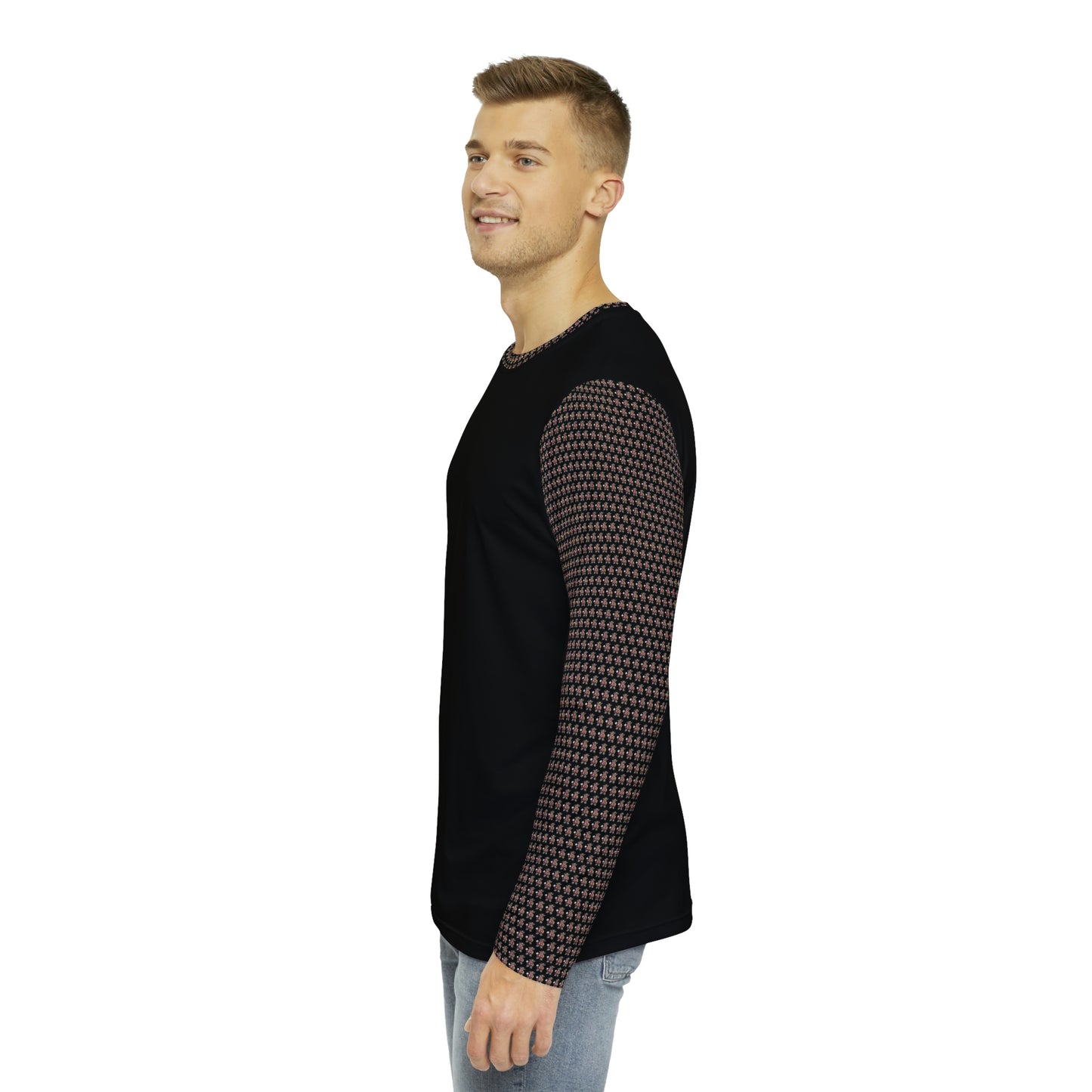 Pattern Men's Long Sleeve AOP Shirt