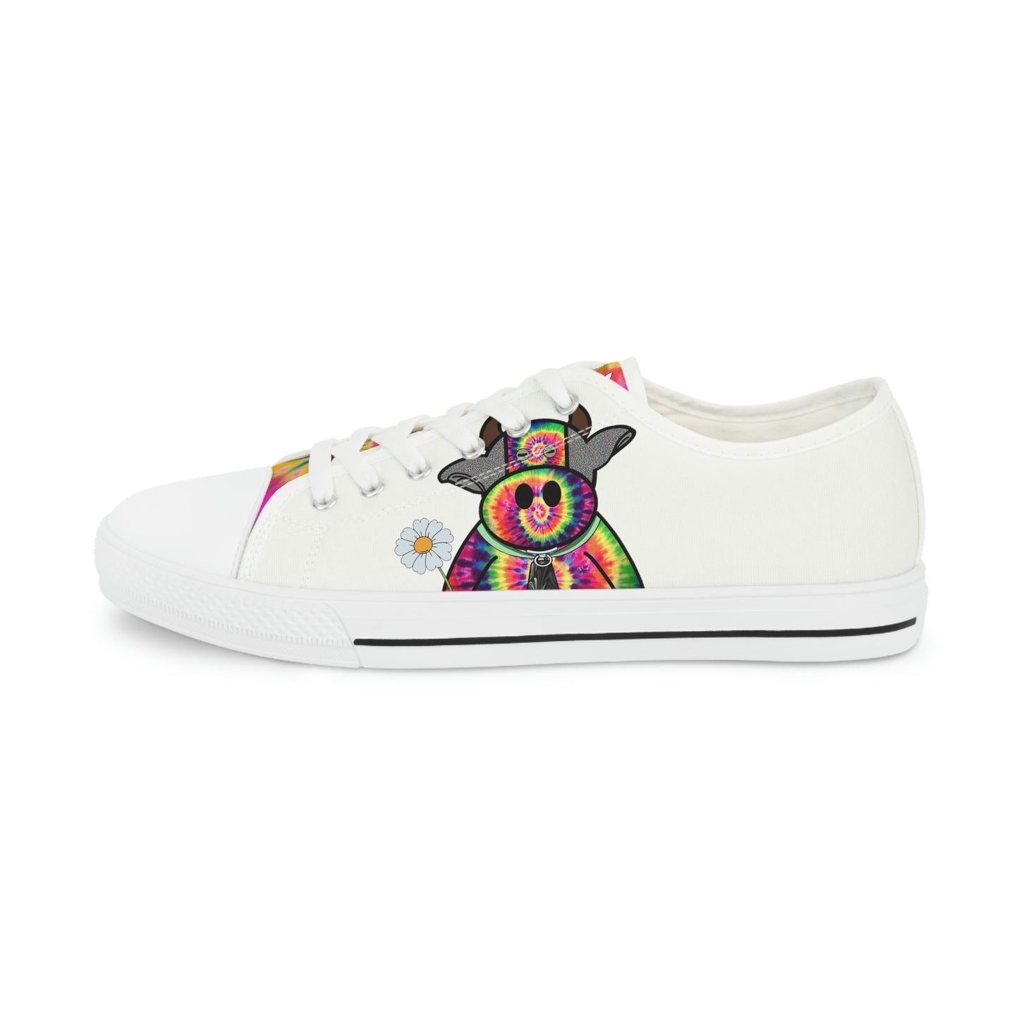 Tie Dye Men's Low Top Sneakers