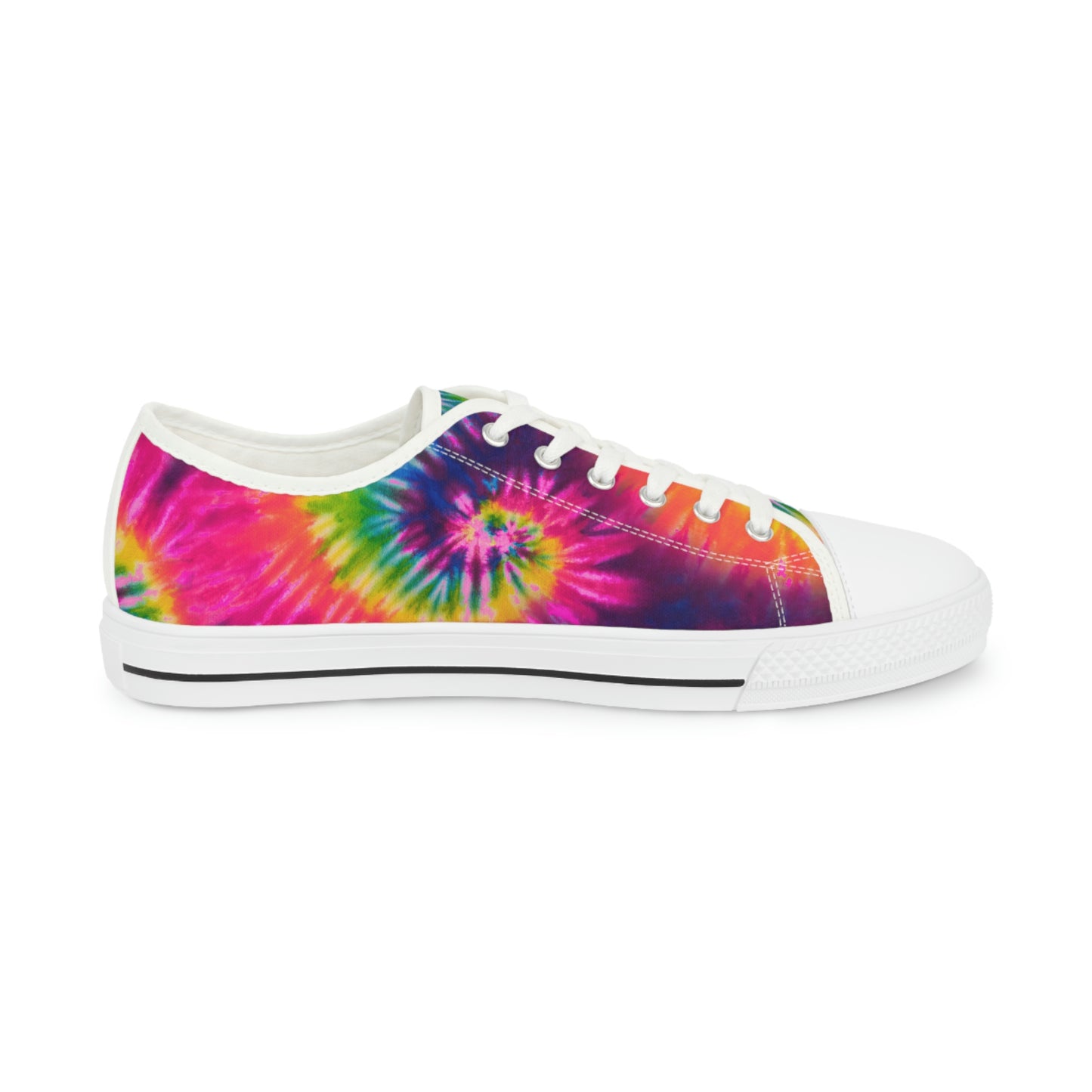 Tie Dye Men's Low Top Sneakers