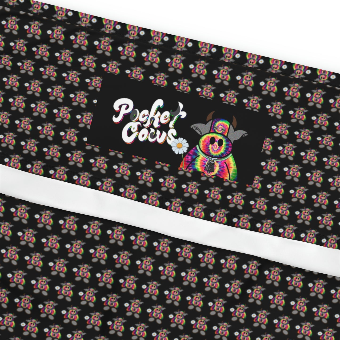 Black Pattern Plus Size Leggings