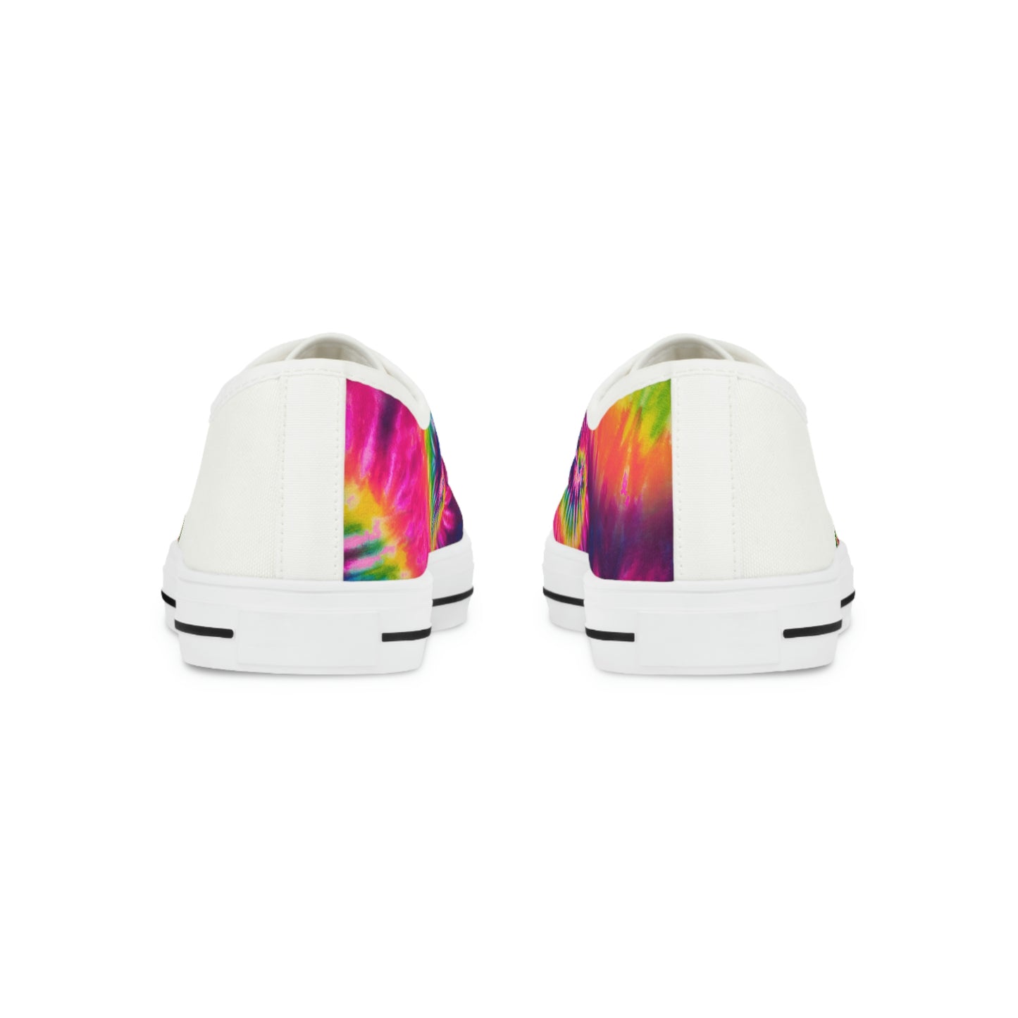 Tie Dye Men's Low Top Sneakers