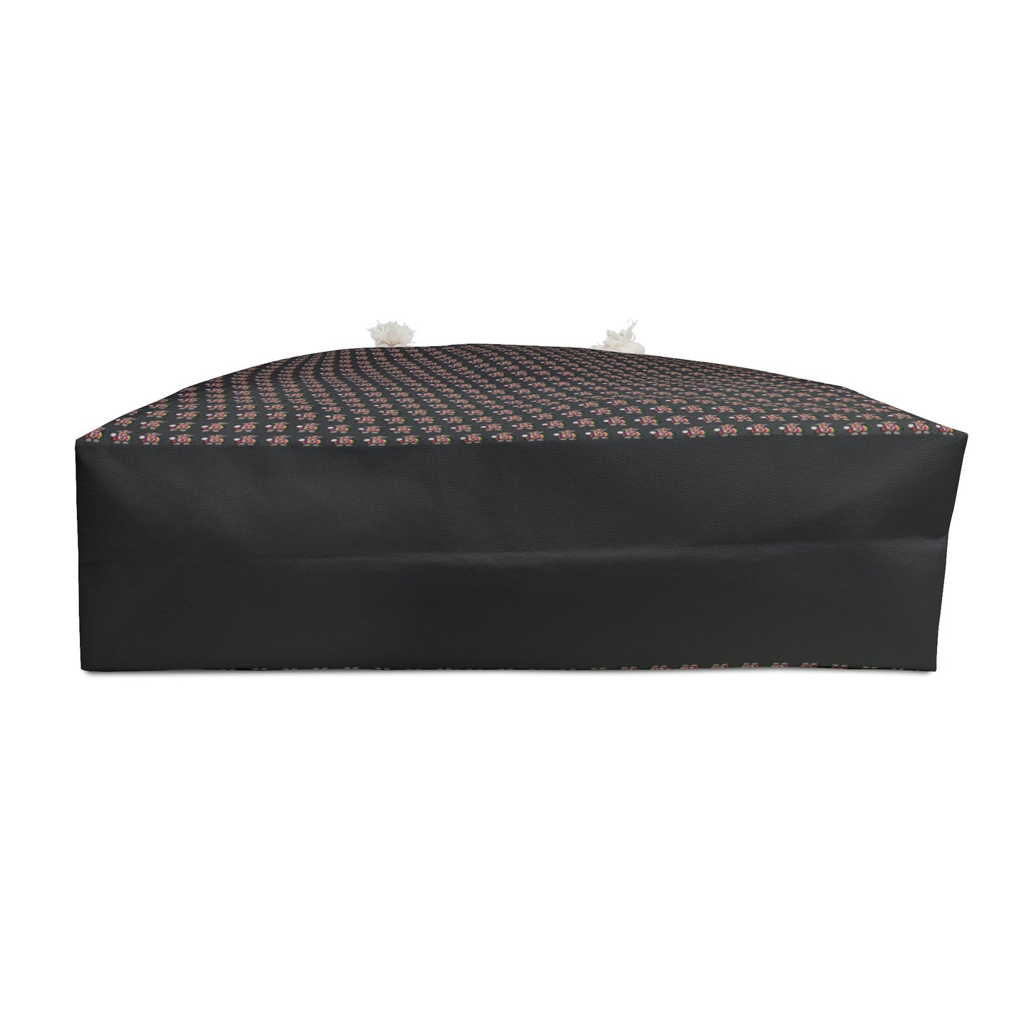 Black Pattern Weekender Bag