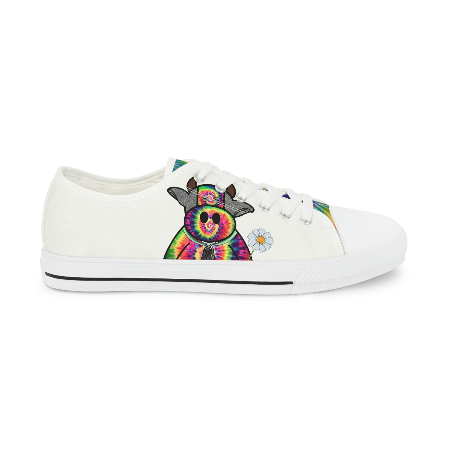 Tie Dye Men's Low Top Sneakers