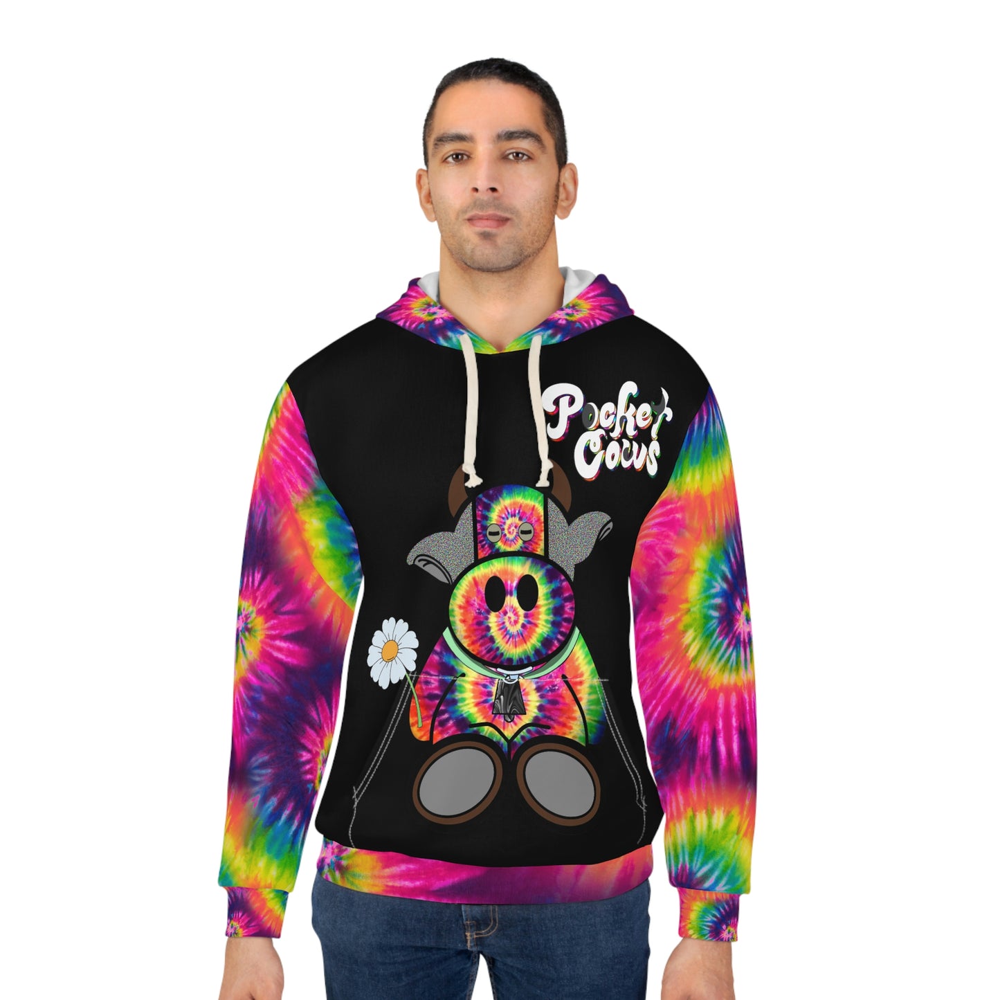 Tie Dye AOP Unisex Pullover Hoodie