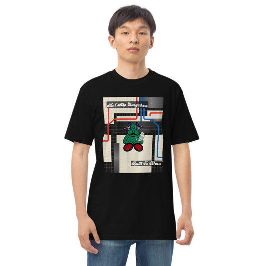 Pocket Cows Heavyweight Tee — Move Different — Design 171