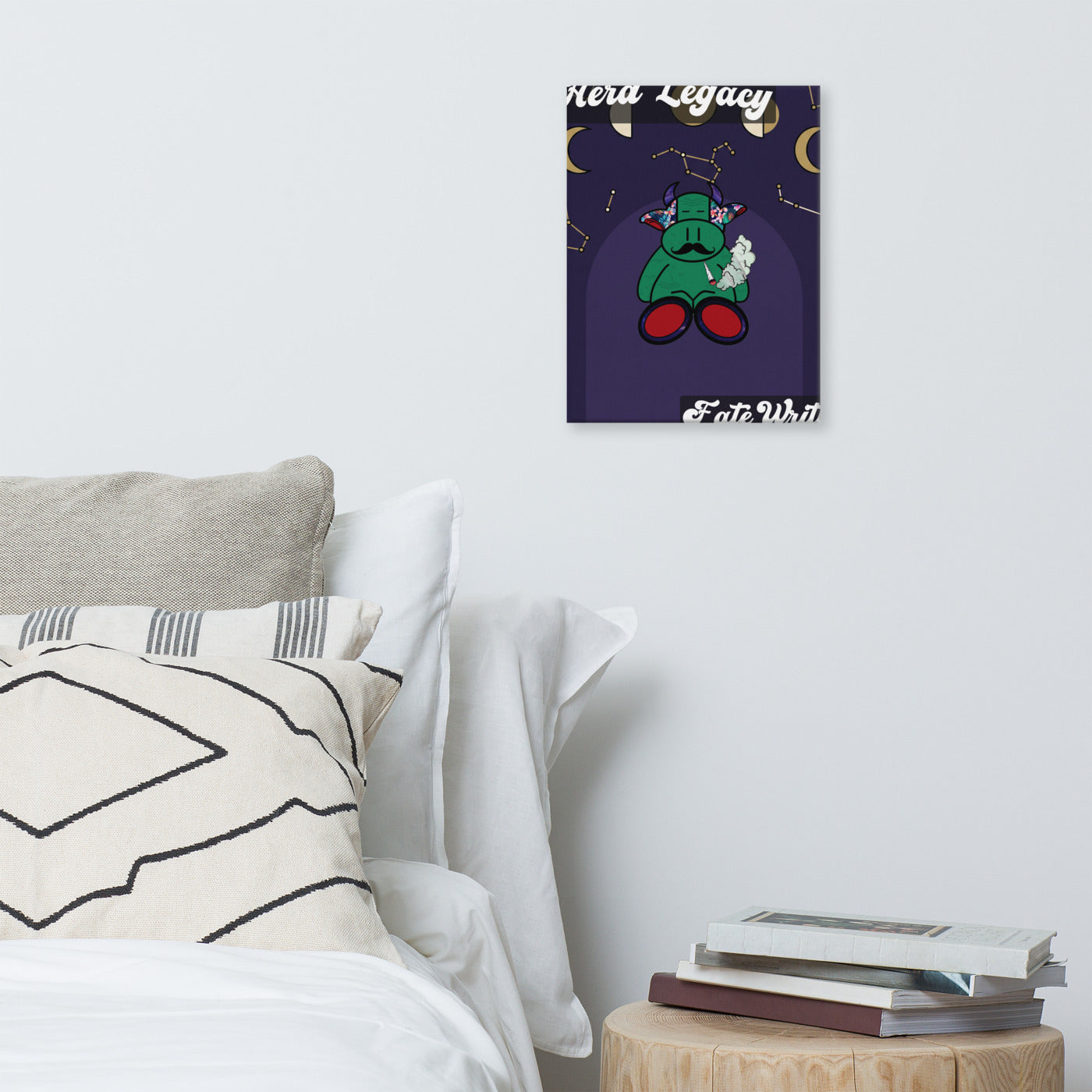 Pocket Cows Canvas (in) — Written In The Herd — Design 730