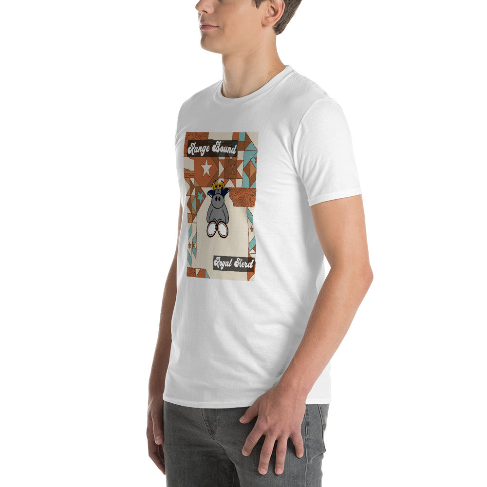 Pocket Cows Unisex Lightweight T-Shirt — Design 258
