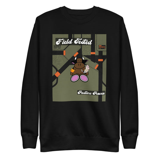 Pocket Cows Crewneck — Built To Roam — Design 198