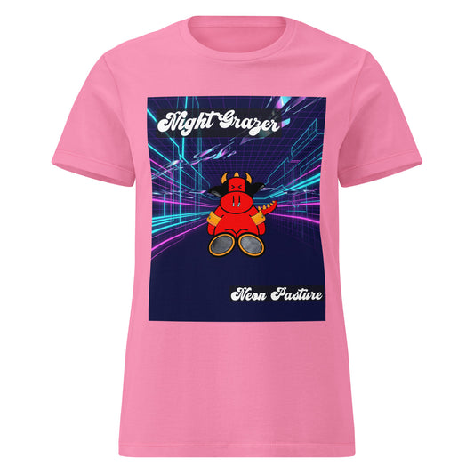 Pocket Cows Women's Softstyle T-Shirt — Design 250