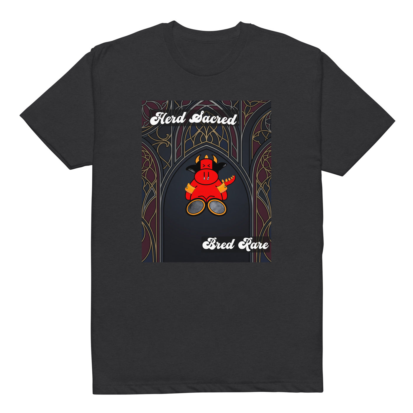 Pocket Cows Unisex CVC T-shirt — Design 267