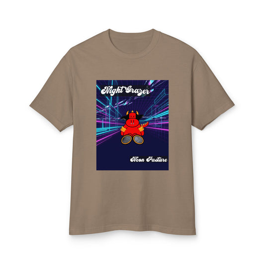 Pocket Cows Unisex Garment-Dyed Heavyweight Cotton Tee — Design 250