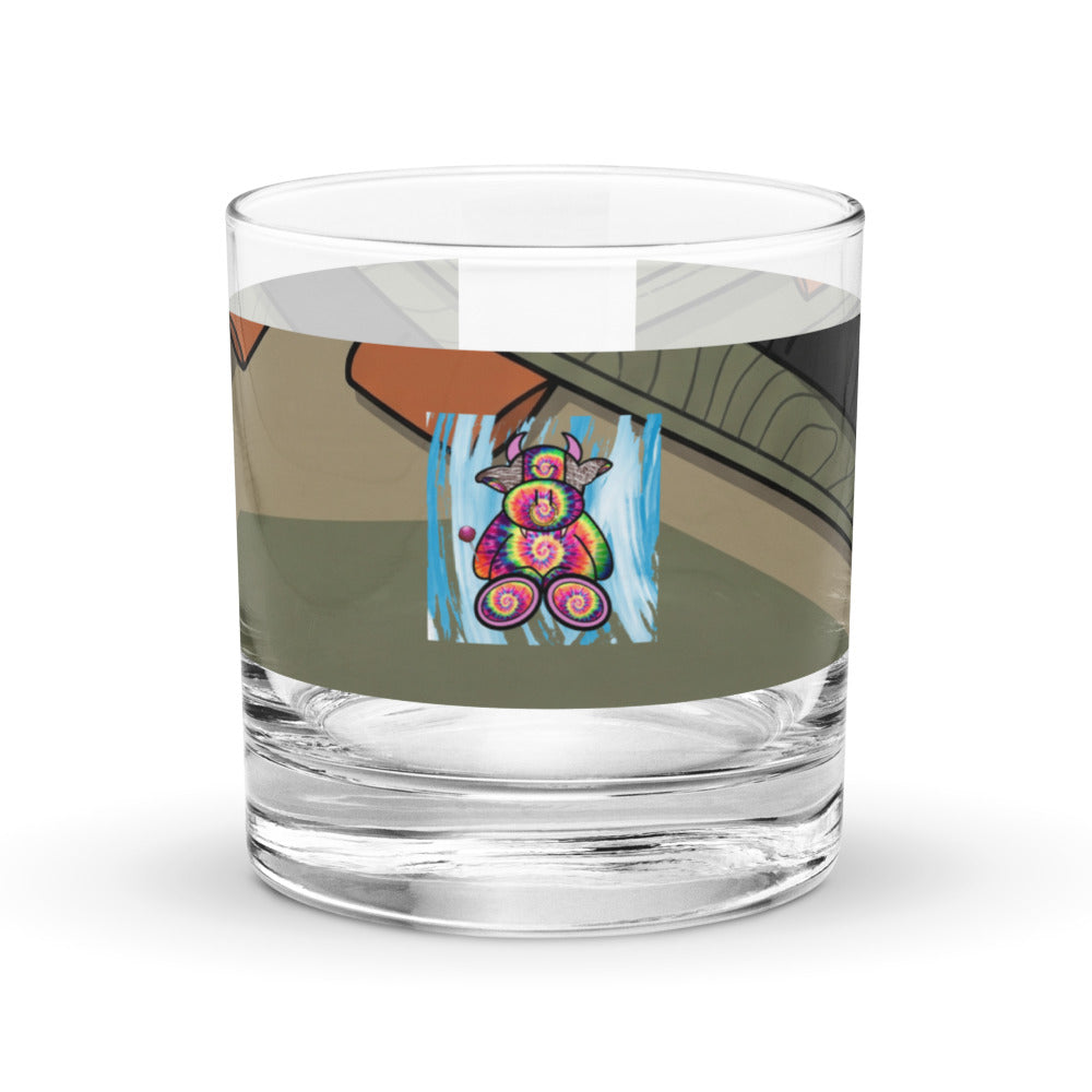Pocket Cows Rocks Glass — Built To Roam — Design 719
