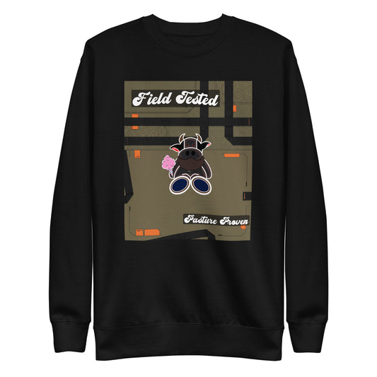 Pocket Cows Crewneck — Built To Roam — Design 137