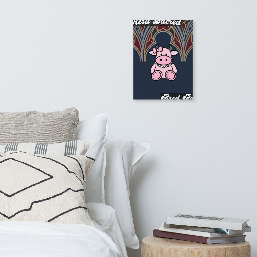 Pocket Cows Canvas (in) — Sacred Herd — Design 839