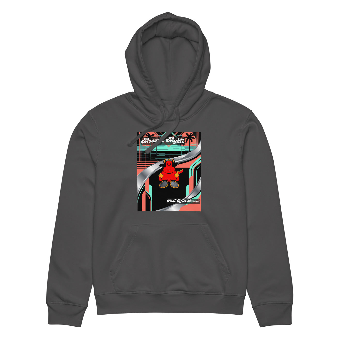 Pocket Cows Unisex Organic Mid-Weight Drummer 2.0 Hoodie — Design 272