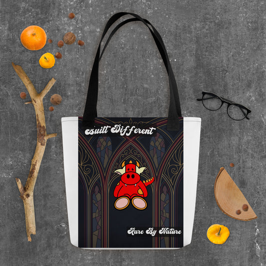 Pocket Cows All-Over Print Tote Bag — Sacred Herd — Design 325