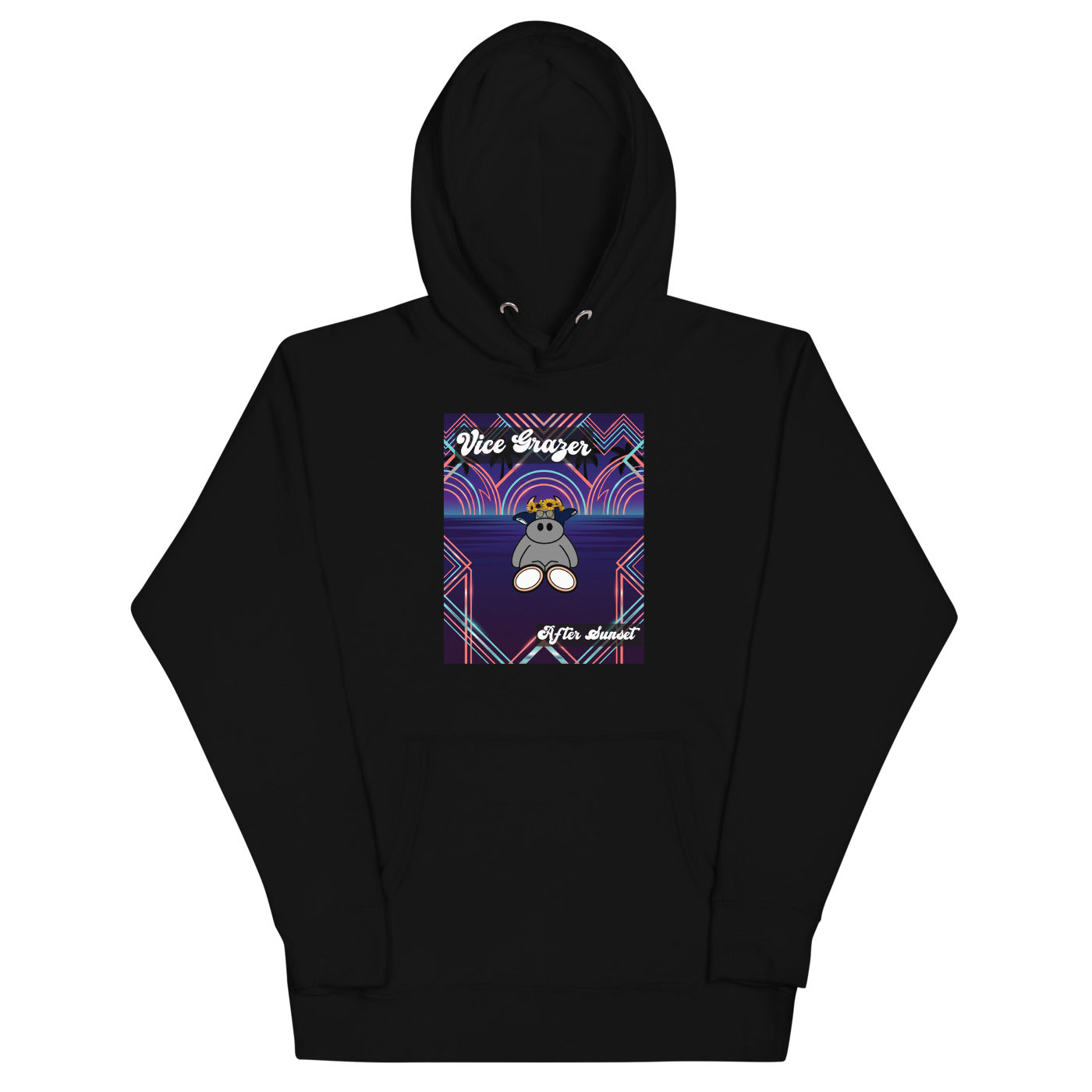 Pocket Cows Hoodie — Pasture Vice — Design 279