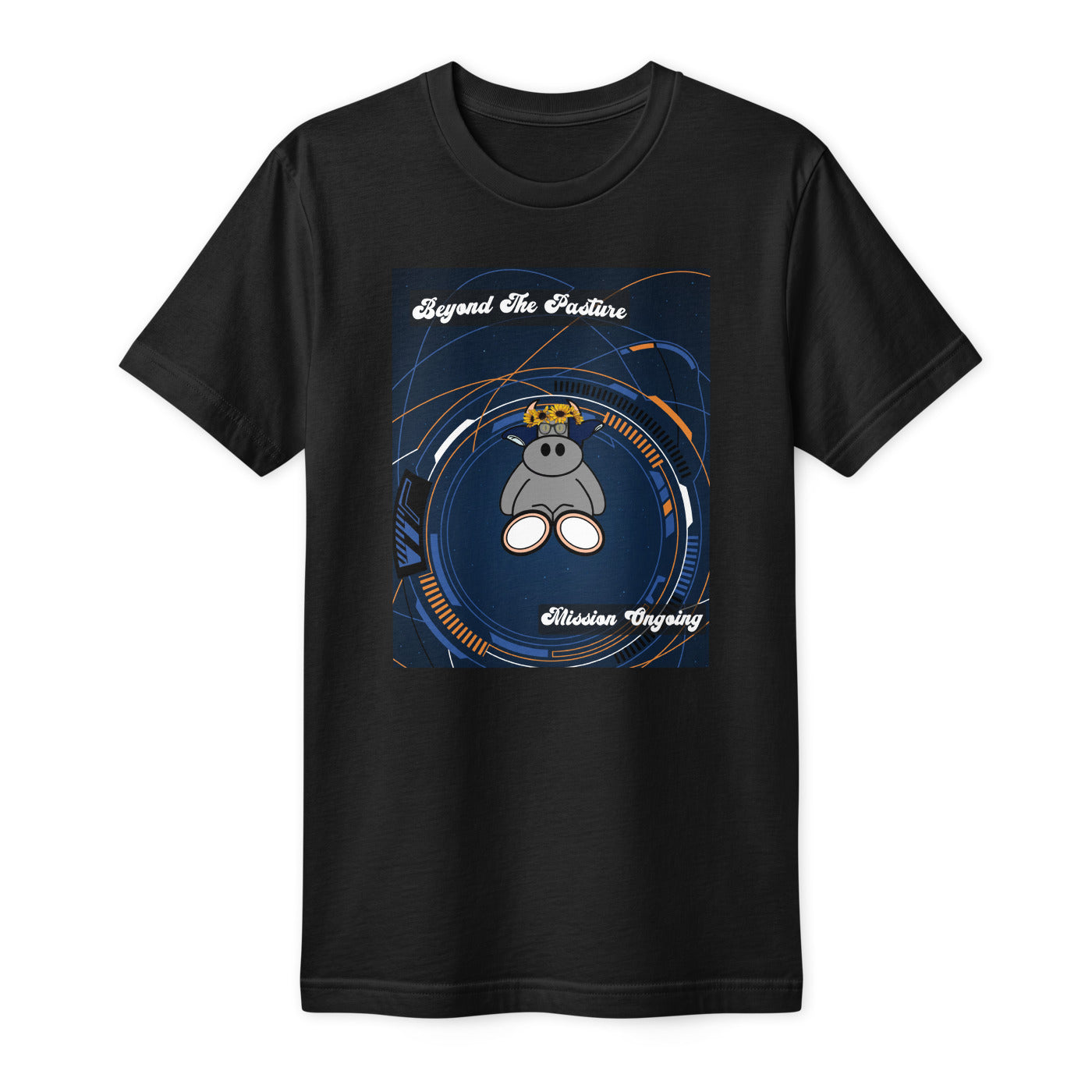 Orbit The Herd Unisex Fine Jersey T-Shirt | Tultex 202