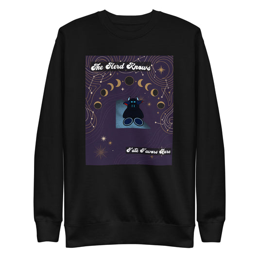 Pocket Cows Crewneck — Written In The Herd — Design 184