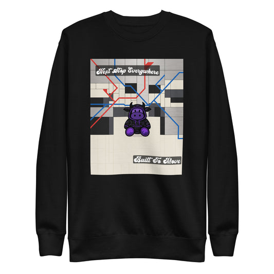 Pocket Cows Crewneck — Move Different — Design 229