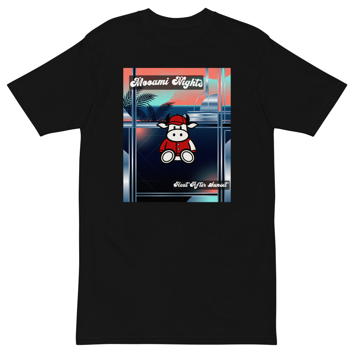 Pocket Cows Heavyweight Tee — Pasture Vice — Design 237 — alternate view