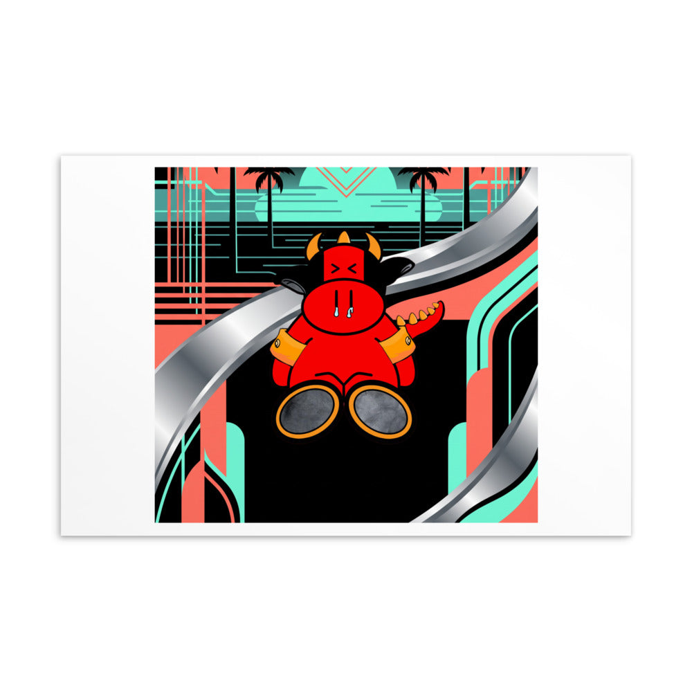 Pocket Cows Standard Postcard — Pasture Vice — Design 272