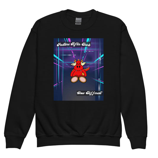 Pocket Cows Youth Crew Neck Sweatshirt — Design 273