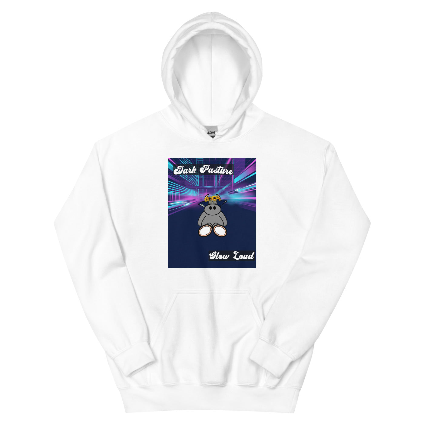 Pocket Cows Unisex Heavy Blend Hoodie — Design 255