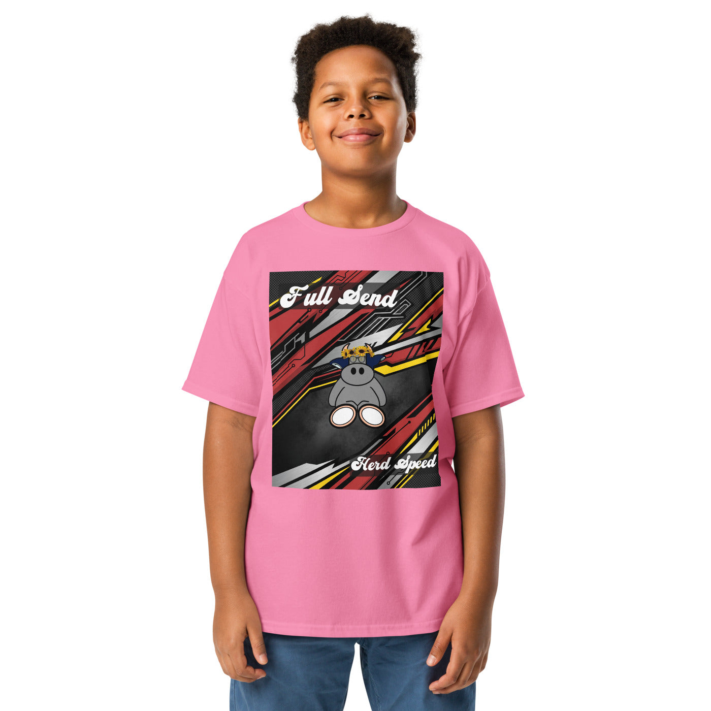 Pocket Cows Youth Tee — Design 265
