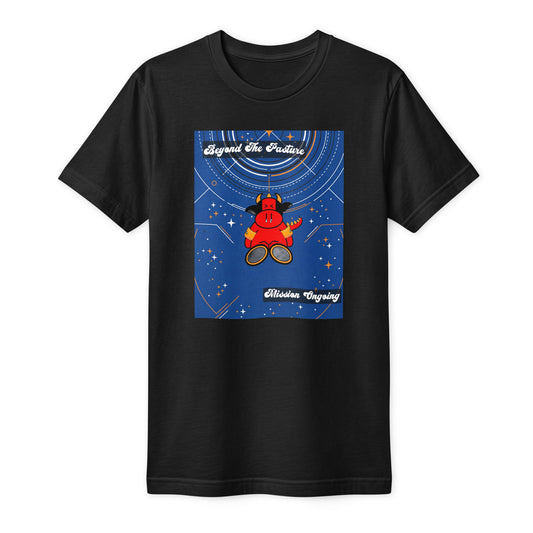 Pocket Cows Unisex Fine Jersey T-Shirt — Design 278
