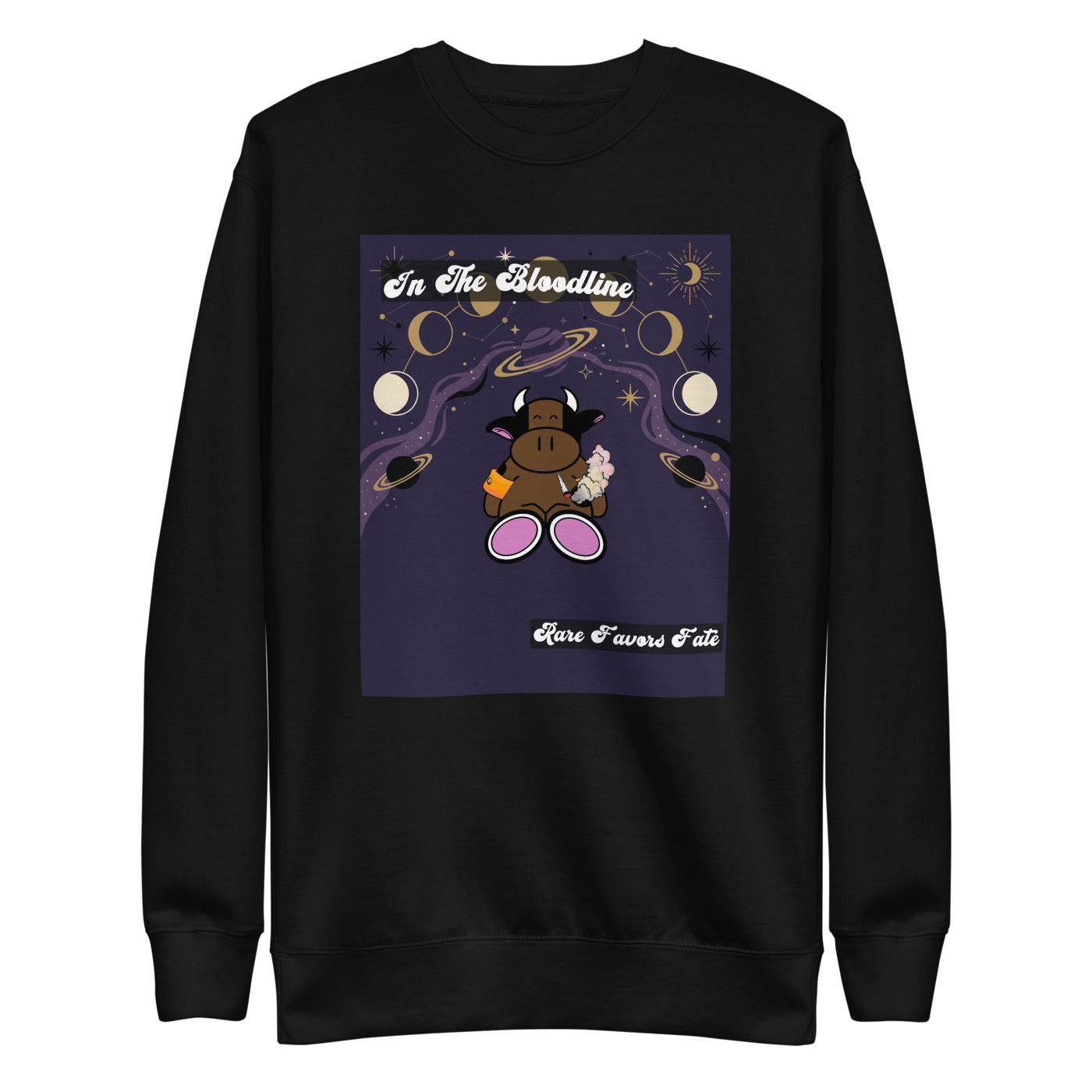 Pocket Cows Crewneck — Written In The Herd — Design 768