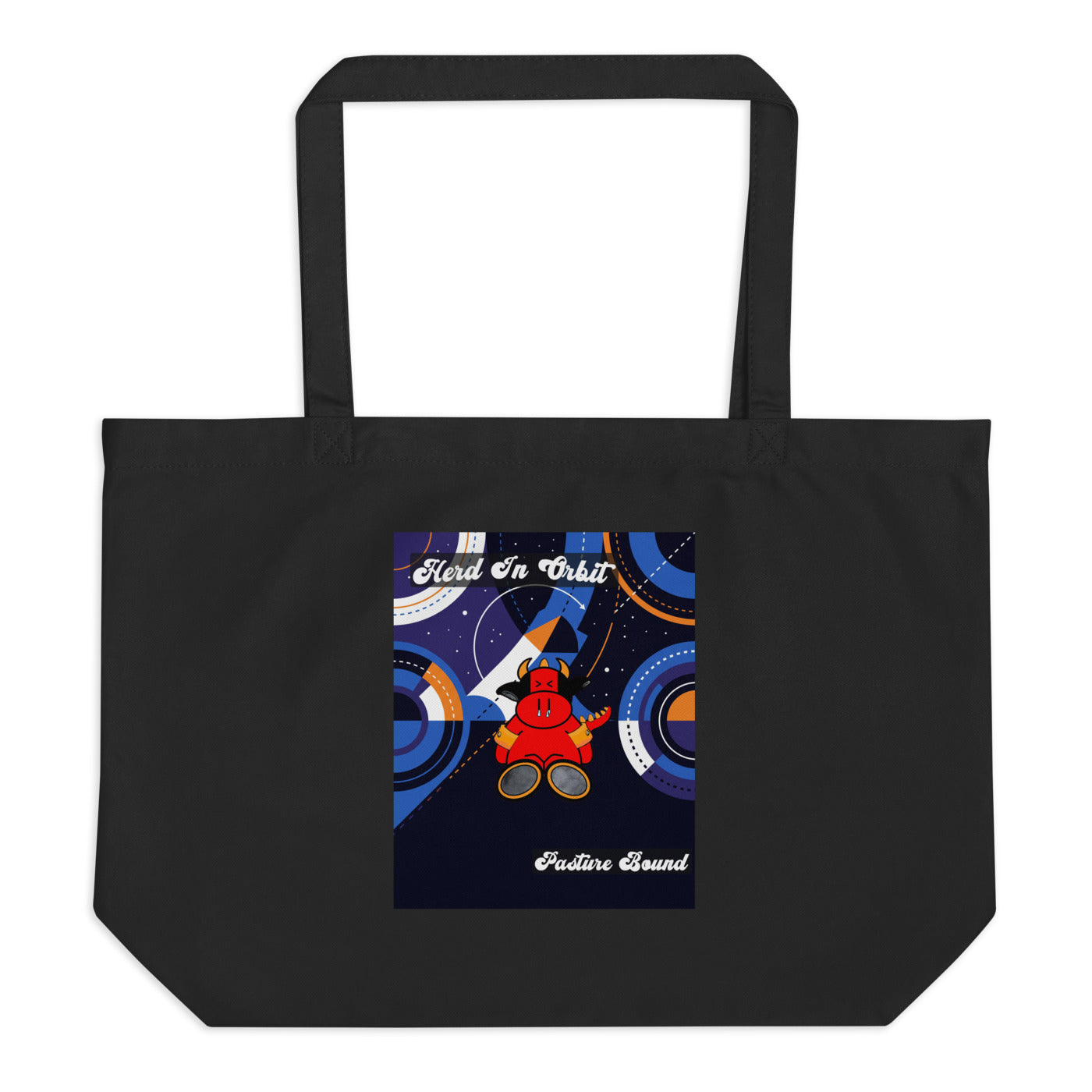 Orbit The Herd Large Eco Tote | Econscious EC8001