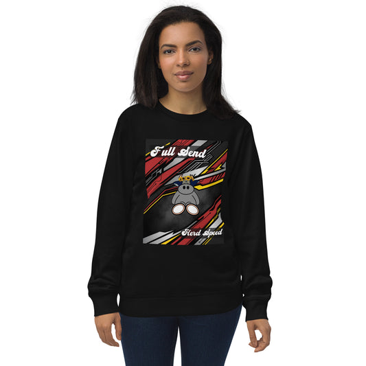 Pocket Cows Unisex Organic Sweatshirt — Design 265