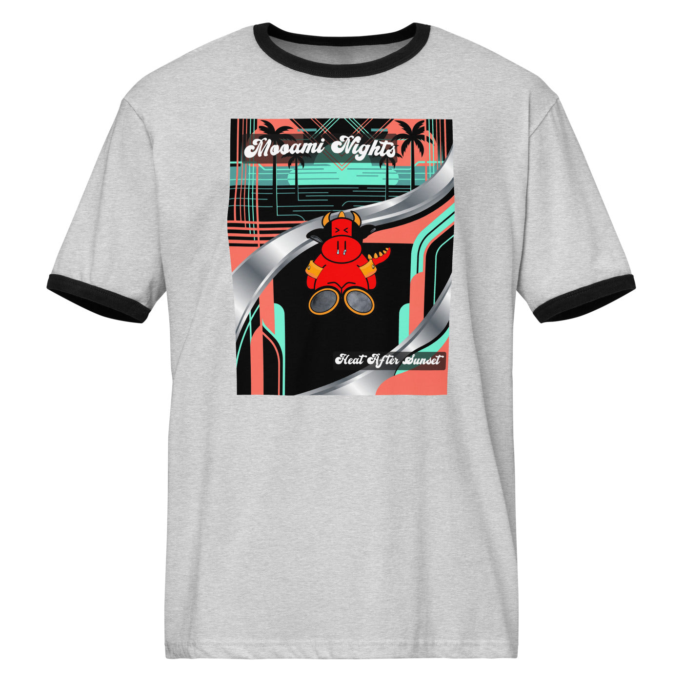 Pocket Cows Unisex Ringer T-Shirt — Design 272