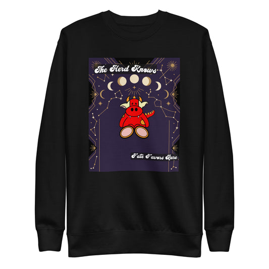 Pocket Cows Crewneck — Written In The Herd — Design 51