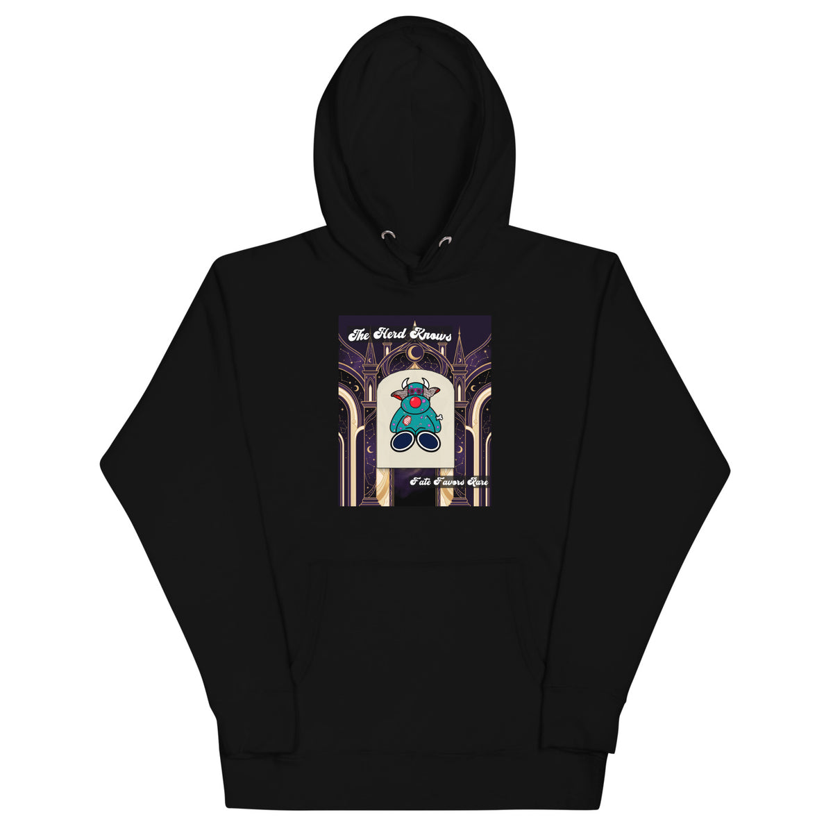 Pocket Cows Hoodie — Written In The Herd — Design 15