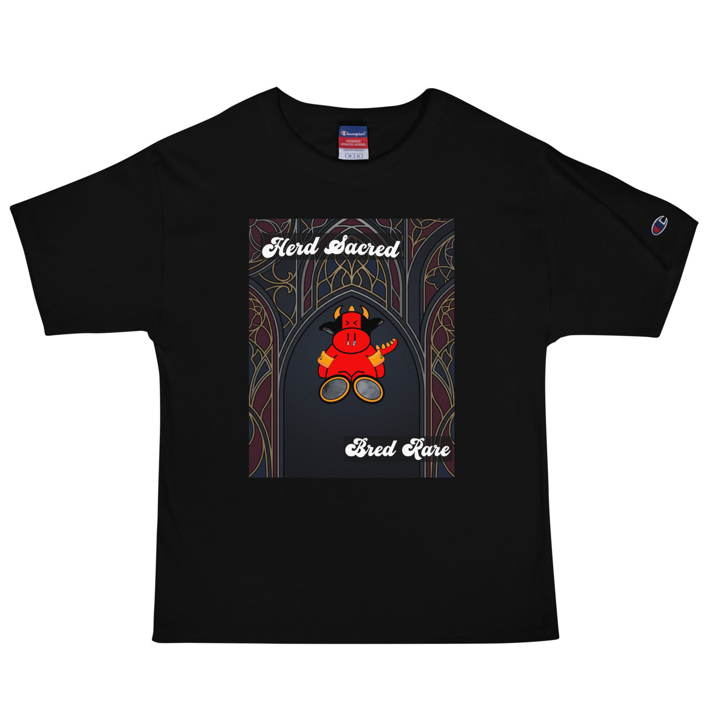 Pocket Cows Men's Heritage T-Shirt — Design 267