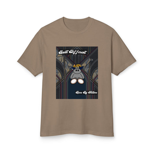Pocket Cows Unisex Garment-Dyed Heavyweight Cotton Tee — Design 269